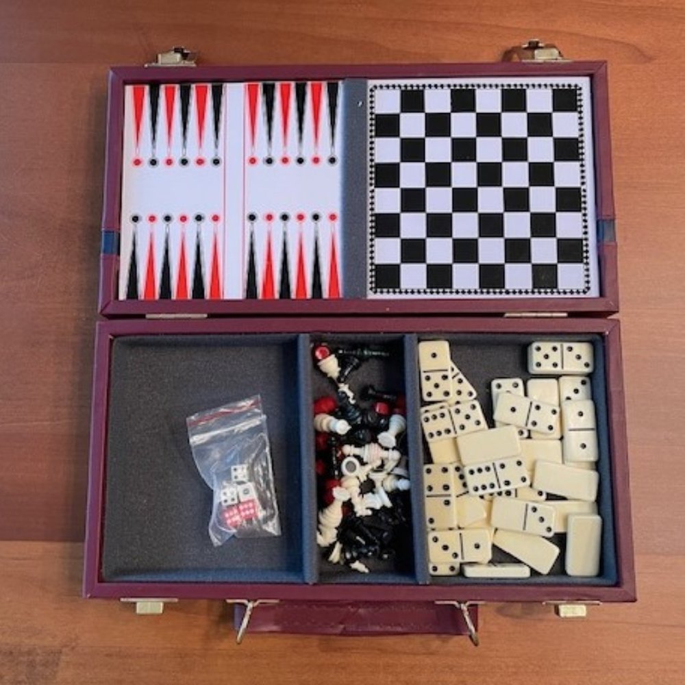 Magnetic Travel Game Set - Includes 4 Games